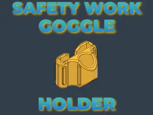 SAFETY WORK GOGGLE HOLDER CLIP