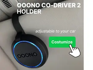 Ooono CO-DRIVER 2 Klemme Sonnenblende - Parametric