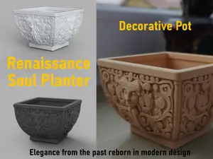 Renaissance Soul Planter – Decorative Pot