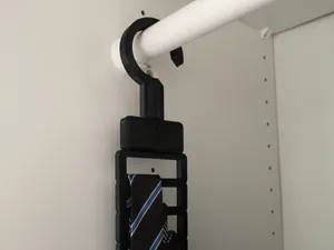 Necktie Hanger II – Tie Organizer Rack