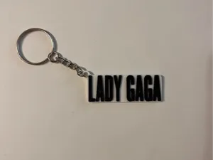 Lady gaga keychain