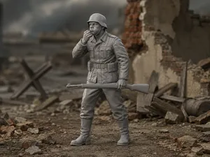 WWII Historical Soldier Whistling Signal