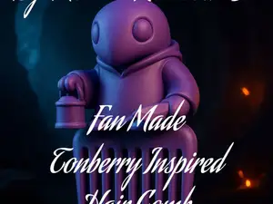 Tonberry Fan Made Hair Comb