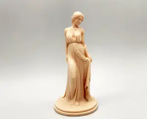 Goddess in Simple Gown Statue