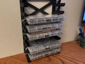 Fastener Screw Organizer Shelf