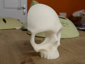 Skull half mask (small)