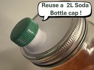 Spout neck for Mason Jar Wide mouth (3in - 76 mm)