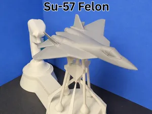 Su-57 Felon - Display Model and Jet Joystick