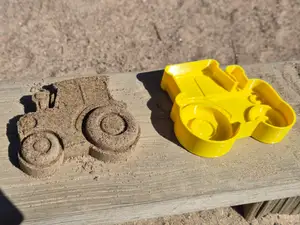 Tractor Sand Mold
