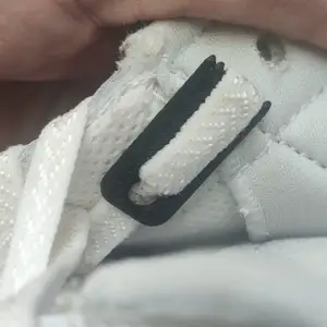 Shoelace clips locked