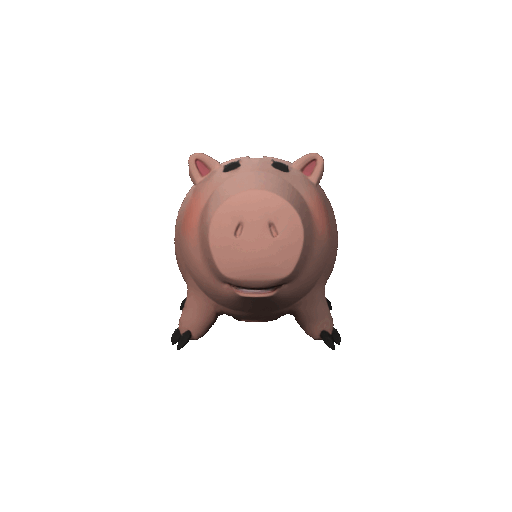 Figura 3D de Hamm el Chanchito de Toy Story Pixar