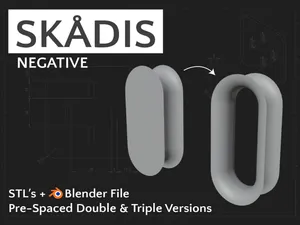 Ikea Skadis Hole Negative