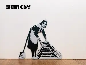 Banksy - Sweep It Under The Carpet