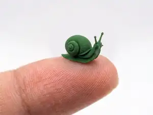 The smallest snail in the world (Nozzle 0.4)
