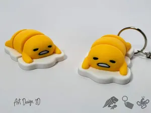 Articulated Lazy Fried Egg - Strong Joints