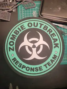 Zombie Outbreak Response Team Light Box