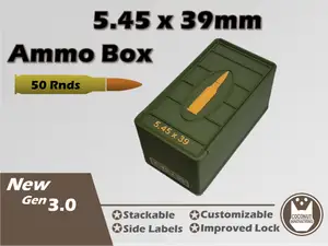 Ammo Storage Box 5.45x39mm 50 Rounds