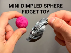 Mini Dimpled Sensory Sphere Twisty Fidget Toy