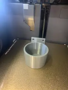 Cup, Can or Ashtray Holder for Wall Mount