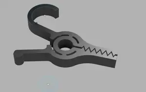 Large and Robust Clip for pipes or hooks up 32mm