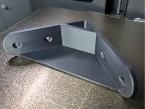 Reinforced 90° Shelf/Desk Bracket (100×100×30 mm)