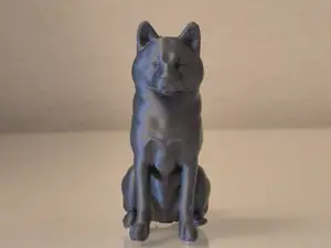 Akita Inu – 3D Printable Dog Statue