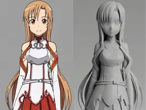 Asuna Yuuki from Sword Art Online