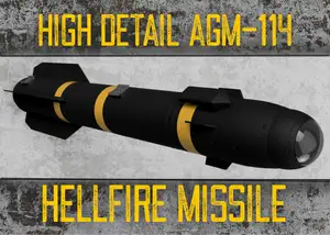 High Detail AGM-114 Hellfire