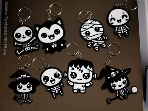 Halloween Keychain Set