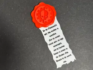 AdeptusMechanicus Purity Seal with Integrated Text