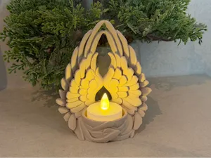 Angel Wings Candle Holder