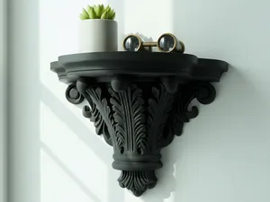 "Foliage" Wall Shelf - Organic Leaf Ledge