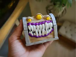 working mimic chest (with double bottom)