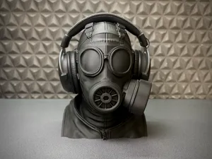 Counter Terrorist Agent - Headphone Stand (CS2)
