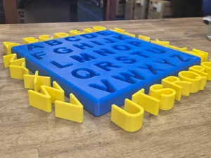 Alphabet Puzzle Toy Toddler Preschool Kindergarten