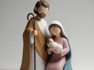 Natalità Minimalista-Presepe Minimalista