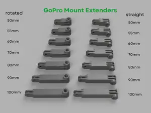 GoPro Mount Extenders 50-100mm