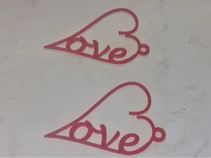 Zawieszka, kolczyk Love