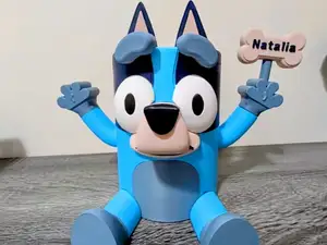 Bluey Piggy Bank Multipart - Easy Print (No AMS) 