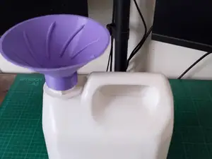 5l container quick pouring funnel