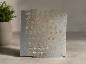 Retro Alphabet