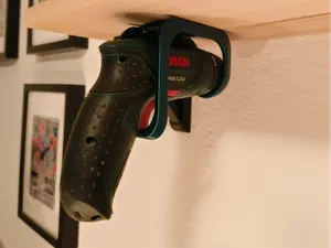 Under-Shelf Holder for Bosch PSR 7.2 LI