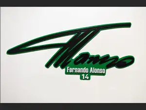 Fernando Alonso signature