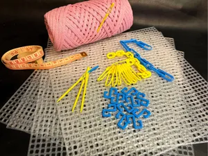 Simple Crochet canvas Kit