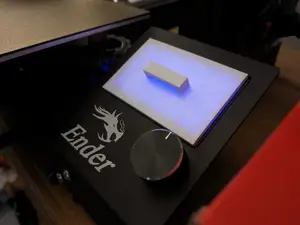 Ender 3 / 3 Pro Screen Cover (No Supports Needed)