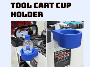 Tool Cart Cup Holder