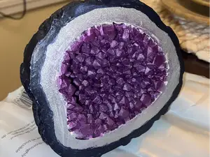 Amethyst Half-Geode