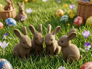 kleiner Deko Hase