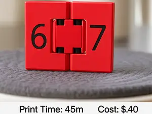 67 Fidget Toy - Reversible