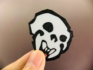 《兽人必须死！》游戏周边骷髅币冰箱贴/钥匙扣-AMS